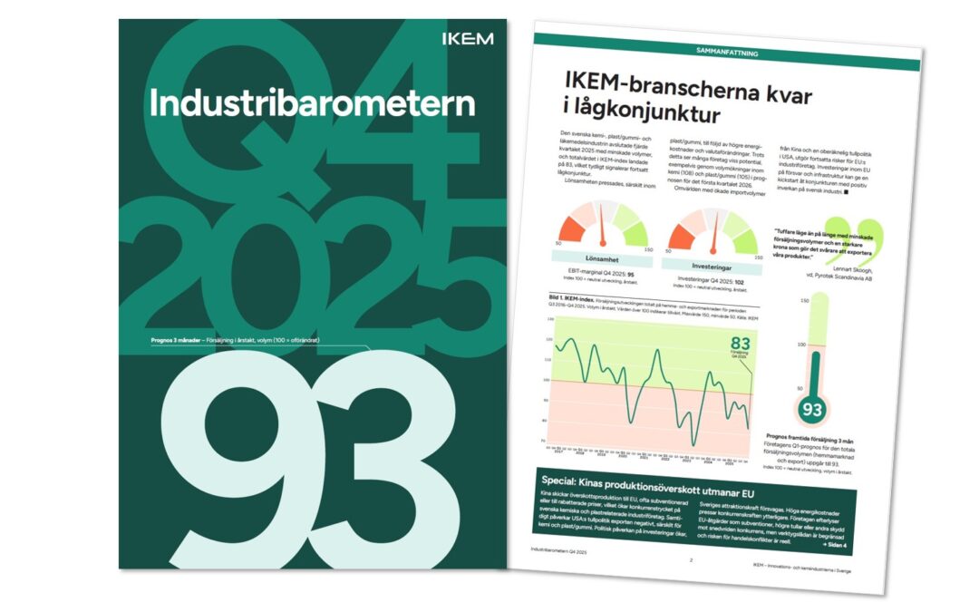 Kundcase: IKEM – Från branschmått till nationell industriindikator